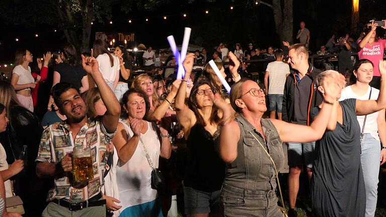 Eine fantastische Stimmung herrschte auf dem Festplatz.