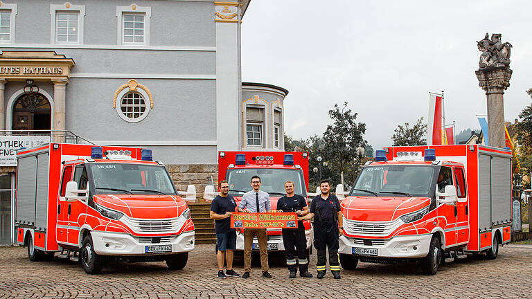 Die Feuerwehren in Bad Brückenau bekommen neue Einsatzfahrzeuge. - Die Feuerwehren in Bad Brückenau bekommen neue Einsatzfahrzeuge. Die Feuerwehren in Bad Brückenau bekommen neue Einsatzfahrzeuge. - Die Feuerwehren in Bad Brückenau bekommen neue Einsatzfahrzeuge.