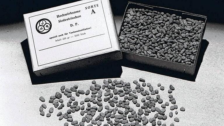 Auf die Wirksamkeit solcher Steinchen muss man erst einmal kommen. Entdeckt hat sie beim Experimentieren der Zeiler Friedrich Winkler. Auf die Wirksamkeit solcher Steinchen muss man erst einmal kommen. Entdeckt hat sie beim Experimentieren der Zeiler Friedrich Winkler.