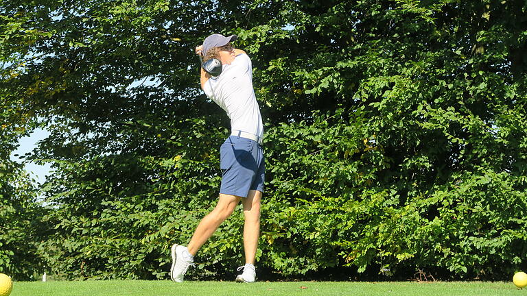 Luca Scheublein: Sein Handicap ist das Zeichen von Klasse       -  Ein Golfer der Extraklasse schon in jungen Jahren ist Luca Scheublein vom GC Maria Bildhausen.