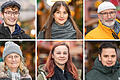 Von links oben: Chris Schaller, Eleonore Tenzer, Sven Gottschalk, Ursula Fischer, Franziska Raupach, Sebastian, Hock