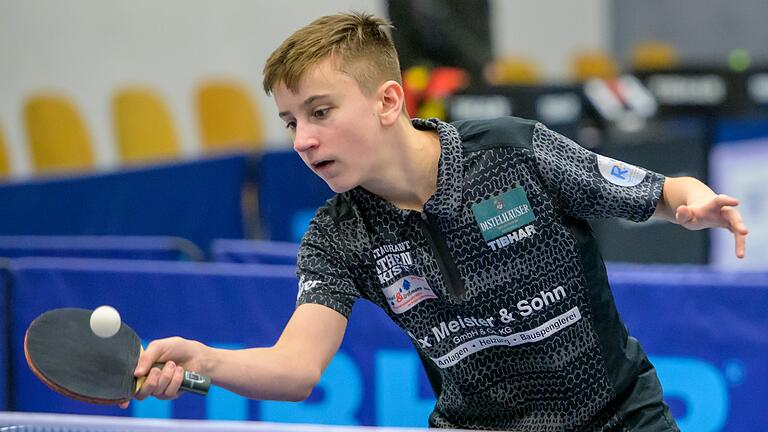 Lorenz Schäfer spielt in der Tischtennis-Oberliga für den TTC Kist (Archivfoto). Beim nationalen Top-48-Turnier erreichte das unterfränkische Talent den dritten Platz. Lorenz Schäfer spielt in der Tischtennis-Oberliga für den TTC Kist (Archivfoto). Beim nationalen Top-48-Turnier erreichte das unterfränkische Talent den dritten Platz.