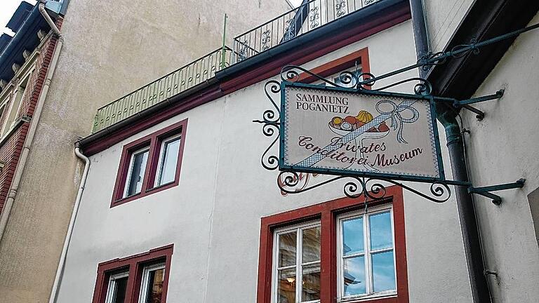 Das Conditorei-Museum im Haus der Familie Poganietz in Kitzingen (Marktstraße 26) könnte zum Deutschen Konditoreimuseum werden, wenn der Stadtrat das &ndash; nach Vorliegen einer Machbarkeitsstudie &ndash; beschließt.