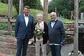 Bürgermeister Johannes Wagenpfahl gratulierte dem Jubelpaar Ingrid und Wolfgang Oftring zur Diamantenen Hochzeit.
