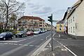 Die Oberndorfer Hauptstraße Ecke Knaufstraße: Hier will die Stadt Schweinfurt die Ausfahrt neu regeln.