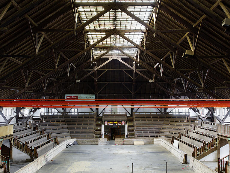 Die Frankenhalle im Inneren. Die Frankenhalle im Inneren.