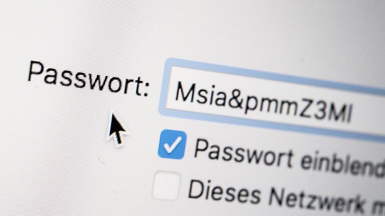 Passworteingabe auf einer Webseite       -  Ein sicheres Passwort ist Pflicht, um das Postfach zu schützen. Web.de und GMX werden bald ihren Nutzern Rückmeldungen zur Sicherheit ihrer Passwörter geben.