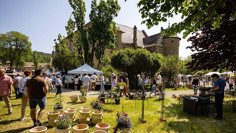 Das Gartenfest auf Schloss Eyrichshof war auch in diesem Jahr wieder gut besucht.