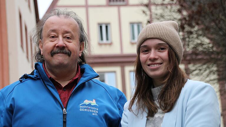 Die Geschäftsführer des Vereins Stadtmarketing Gemünden aktiv: Jürgen Sommerer und Julia Schnabel. Die Geschäftsführer des Vereins Stadtmarketing Gemünden aktiv: Jürgen Sommerer und Julia Schnabel.