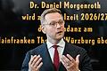 'Ich muss erstmal alle kennenlernen': Daniel Morgenroth wird ab der Spielzeit 2026/27 Intendant des Würzburger Mainfranken Theaters.