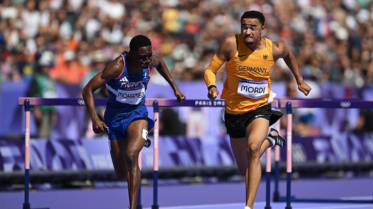 Paris 2024 - Leichtathletik       -  Manuel Mordi schied denkbar knapp aus
