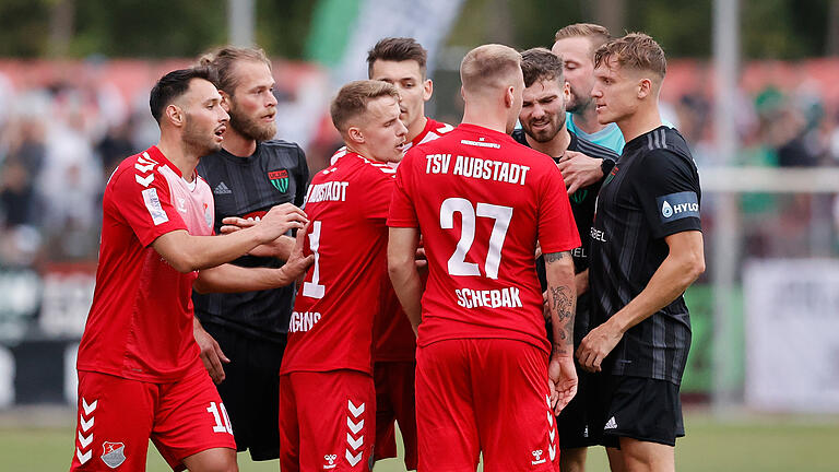 In der Hinrunde gewann der TSV Aubstadt das Unterfanken-Derby gegen den FC 05 Schweinfurt. Wie es in der Rückrunden-Partie steht, erfahren Sie im Liveticker. (Archivfoto)