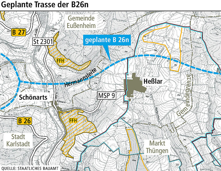 Ein Tunnel für Fledermäuse zwischen Schönarts und Heßlar: Ist das das Aus für das Straßenbauprojekt B26n?