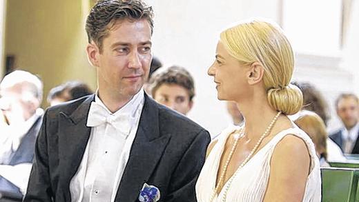 Romantisch: Hochzeit mit AAsa Petersson 2010.