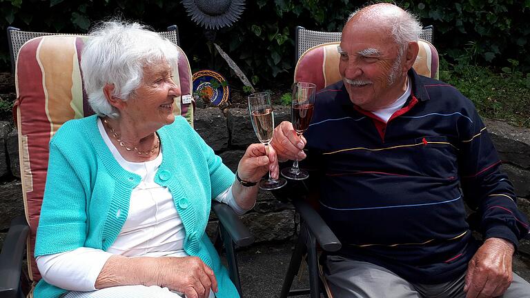 Helmut und Elfriede Försch sind seit 65 Jahren verheiratet.