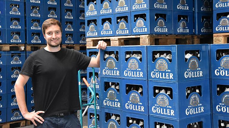 Juniorchef Max Göller (Archivbild aus dem Jahr 2018) von der Brauerei Göller in Zeil hofft auf eine 'halbwegs normale Festsaison' nach der Corona-Krise. Juniorchef Max Göller (Archivbild aus dem Jahr 2018) von der Brauerei Göller in Zeil hofft auf eine 'halbwegs normale Festsaison' nach der Corona-Krise.