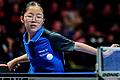 Koharu Itagaki (Archivfoto) gewann bei der Tischtennis-Jugend-Weltmeisterschaft in Slowenien in der U-15-Doppel-Konkurrenz an der Seite von Josephina Neumann Bronze.