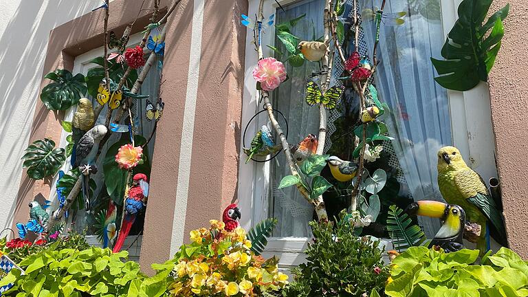 Im Sommer sitzen bunte Papageien vor den Fenstern von Christine Leistner und Cornelia Baier. Im Winter arbeiten sie mit Beleuchtung. Im Sommer sitzen bunte Papageien vor den Fenstern von Christine Leistner und Cornelia Baier. Im Winter arbeiten sie mit Beleuchtung.