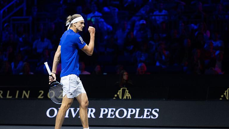 Alexander Zverev       -  Alexander Zverev hatte nach dem Laver Cup in Berlin eine kurze Turnierpause eingelegt.