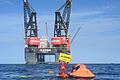 Greenpeace-Aktion auf der Nordsee       -  Nicht nur Greenpeace, auch Fridays for Future protestiert gegen Erdgas aus der Nordsee. (Archivbild)