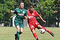 Mit drei Treffern brachte Tim Strohmenger (links, Archivbild) den TSV Großbardorf im Pokal-Spiel in Lengfeld fast im Alleingang auf die Siegerstraße.