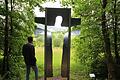 Eine der zwölf Wegstationen auf dem Weg der Besinnung in Bad Kissingen. Sie heißt 'Ausblick'. Foto: Charlotte Wittnebel-Schmitz       -  Eine der zwölf Wegstationen auf dem Weg der Besinnung in Bad Kissingen. Sie heißt 'Ausblick'. Foto: Charlotte Wittnebel-Schmitz