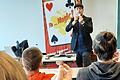 Florian Müller, Schüler der Willkommensklasse.