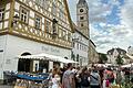 Jahrmarkt in der Ochsenfurter Innenstadt.