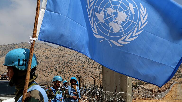 UN-Friedenstruppen im Libanon       -  Seit 1978 sind Unifil-Blauhelmsoldaten im Libanon stationiert. (Archivbild)