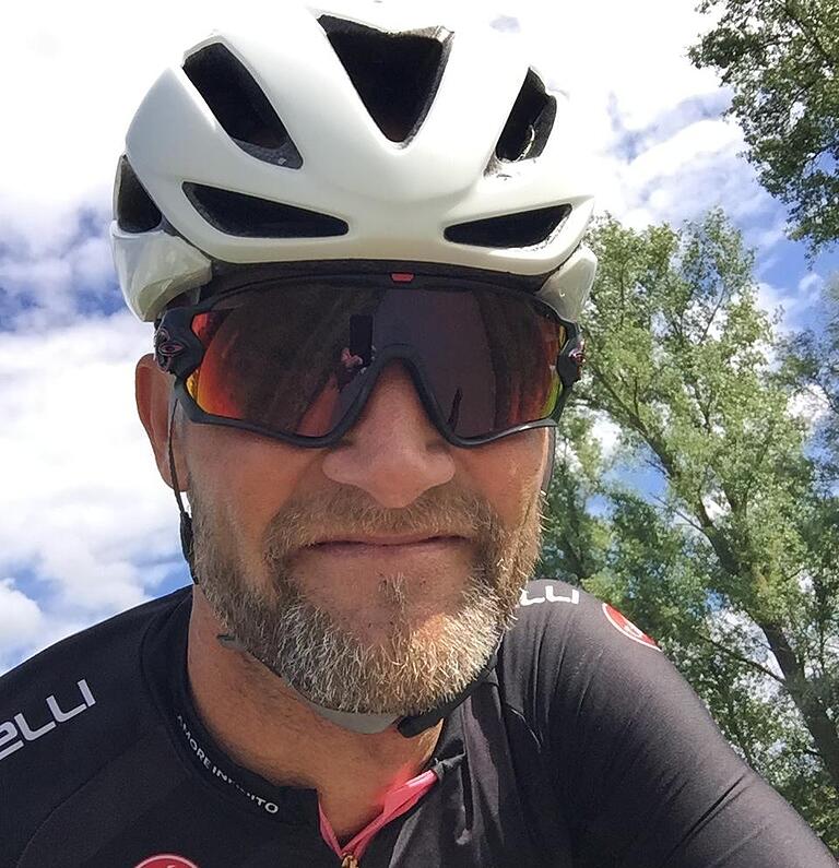 Alexander Schreck (im Bild) fuhr 2020 so viele Kilometer auf dem Rad wie selten zuvor. Alexander Schreck (im Bild) fuhr 2020 so viele Kilometer auf dem Rad wie selten zuvor.
