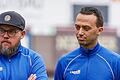 Marco Scheder (links) und Giuseppe Livadoti (rechts) haben die Bayernliga-Mannschaft des FV 04 Würzburg interimsweise übernommen.