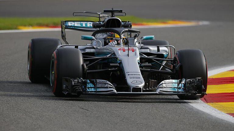 Lewis Hamilton       -  Startet in Spa-Francorchamps vom ersten Startplatz: Lewis Hamilton.