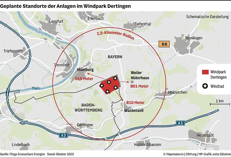 Bürgerinitiative demonstriert gegen geplanten Windpark in Dertingen: Wertheimer Gemeinderat will auf Runden Tisch hinwirken Bürgerinitiative demonstriert gegen geplanten Windpark in Dertingen: Wertheimer Gemeinderat will auf Runden Tisch hinwirken