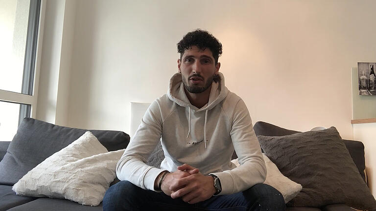 Fabio Kaufmann vom FC Würzburger Kickers richtet einen emotionalen Appell an uns alle.