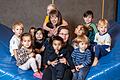 Die Freude der Kinder ist Annette Wolz' Lohn für ihre Arbeit. Jede Woche bietet sie mehrere inklusive Sportkurse an.