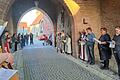 Der Stadtkreuzweg an der Station beim Kreuz im Mainbernheimer Tor.