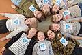 Auch die Grundschule Hollstadt-Wollbach beteiligte sich an der Unicef-Schulaktion &quot;Du gehörst dazu&quot;.