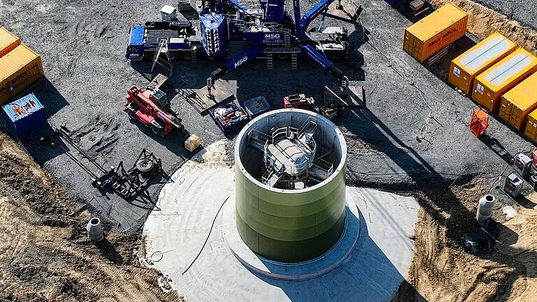 Das neue Windrad befindet sich aktuell im Aufbau. Das neue Windrad befindet sich aktuell im Aufbau.