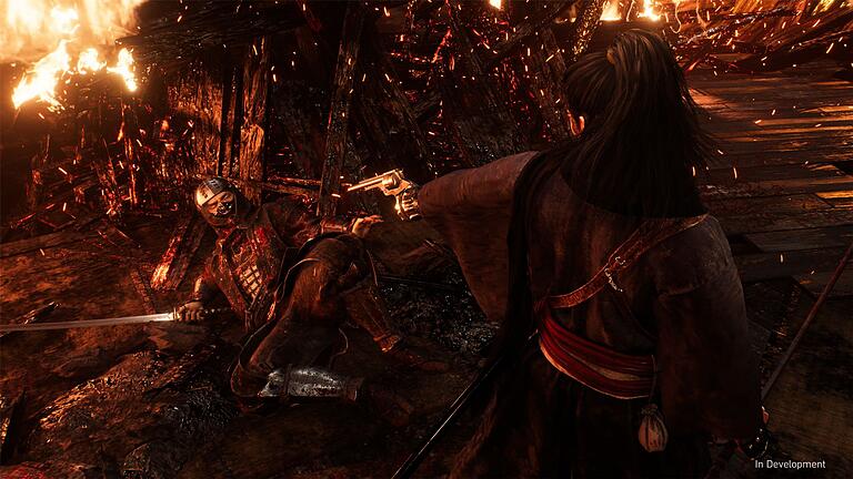 Screenshot aus Rise of the Ronin - Fürs Action-Spiel „Rise of Ronin” ergeben sich auf der PS5 Pro tolle neue Licht- und Schattenspiele. Screenshot aus Rise of the Ronin - Fürs Action-Spiel „Rise of Ronin” ergeben sich auf der PS5 Pro tolle neue Licht- und Schattenspiele.