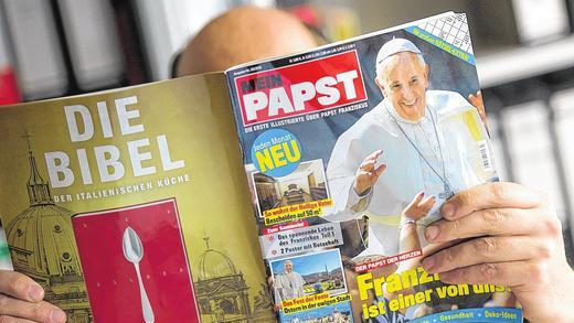 „Mein Papst“: Die Zeitschrift erscheint am heutigen Mittwoch erstmals in Deutschland, Österreich und der Schweiz. „Mein Papst“: Die Zeitschrift erscheint am heutigen Mittwoch erstmals in Deutschland, Österreich und der Schweiz.
