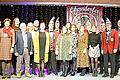 Mit der Ehrennadel des OCV ausgezeichnet: (von links): Felix Fuhrmann, Bürgermeisterin Agnes Engelhardt, Lisa Singer,Konrad Bauer, Ilse Thurn, Stefan Leimeister, Verena Weidner, Thomas Väth, Markus Leimeister, Anne König, Melanie Fuhrmann, Kira Heim, Matthias Thurn, Mareike Nöth, Ehrenpräsident Hugo Wamser, Anna Schäfer, Alexander König, Präsident Thomas Fuhrmann, Bürgermeister Richard Roos.&nbsp;