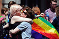 Early results suggest gay marriage supporters win referendum       -  Schwule und Lesben in Irland feiern - Homo-Ehe bald erlaubt
