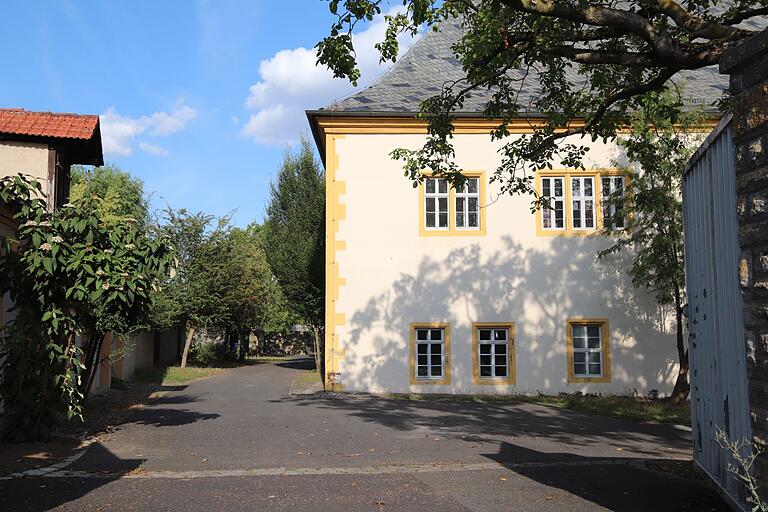 Ein Zugang zum ehemaligen Kloster der Franziskaner in Dettelbach.