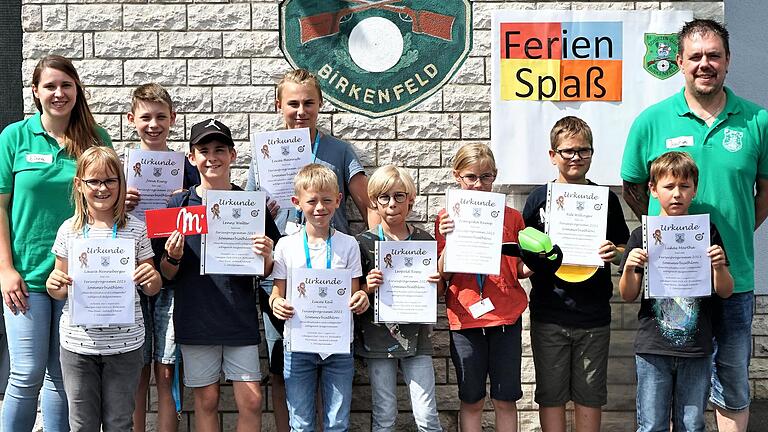 Alle hatten viel Spaß beim Sommerbiathlon des Schützen-Clubs Birkenfeld.