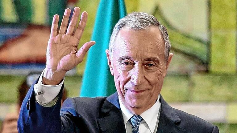Rebelo wins Portugal's presidential election in first round       -  Marcelo Rebelo de Sousa