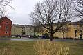 Sozialer Brennpunkt: die insgesamt vier Wohnblocks in der Tannenberg- und der Egerländer Straße in Kitzingen.