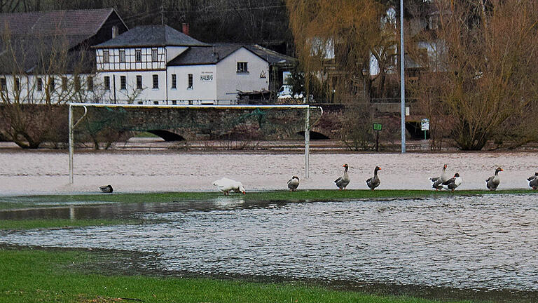 Land unter beim TSV Euerdorf - So sah es am Mittwochnachmittag aus beim TSV Euerdorf. Land unter beim TSV Euerdorf - So sah es am Mittwochnachmittag aus beim TSV Euerdorf.