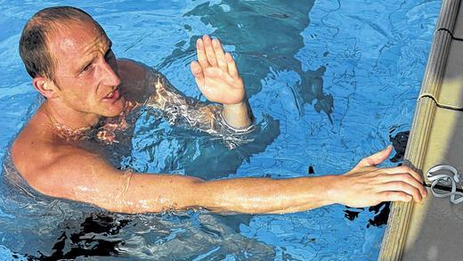 Weltstar im Wasser: Thomas Lurz nimmt am IRhönman im Juli in Bad Neustadt teil.