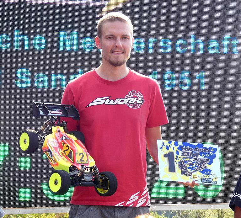Auf dem Podium ganz oben stand Jörn Neumann vom AMC Langenfeld als neuer deutscher Meister.