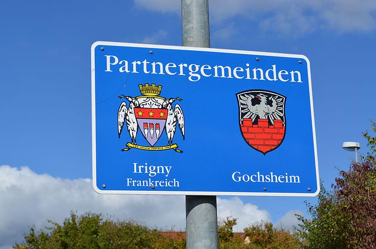 Seit 1999 Partnergemeinden: Irigny (Frankreich) und Gochsheim Seit 1999 Partnergemeinden: Irigny (Frankreich) und Gochsheim